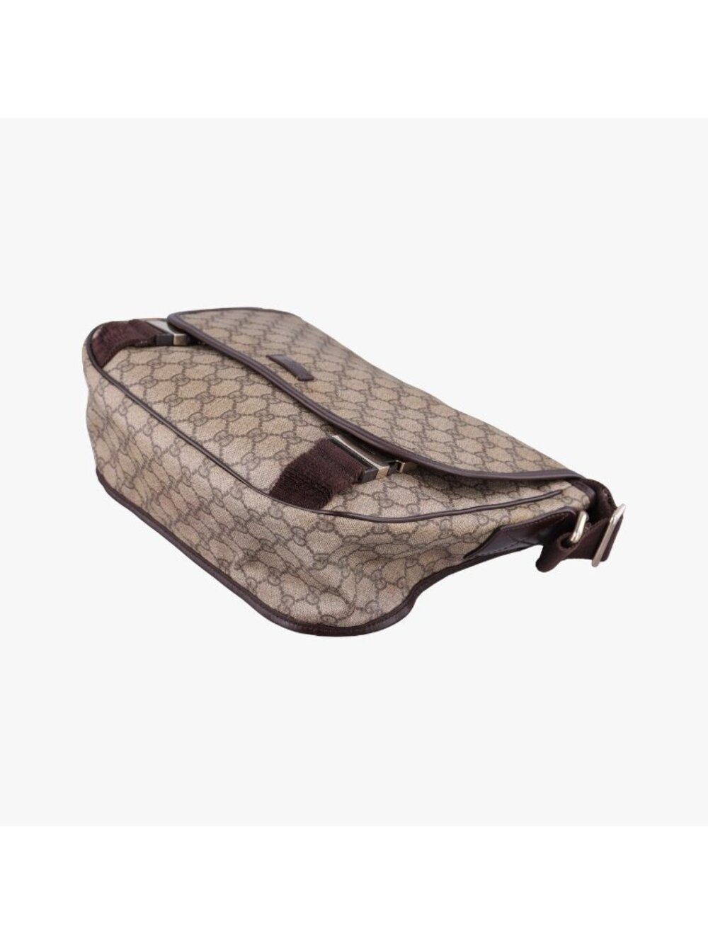 Gucci GG Plus Messenger Brown Leather - Picture 4 of 16
